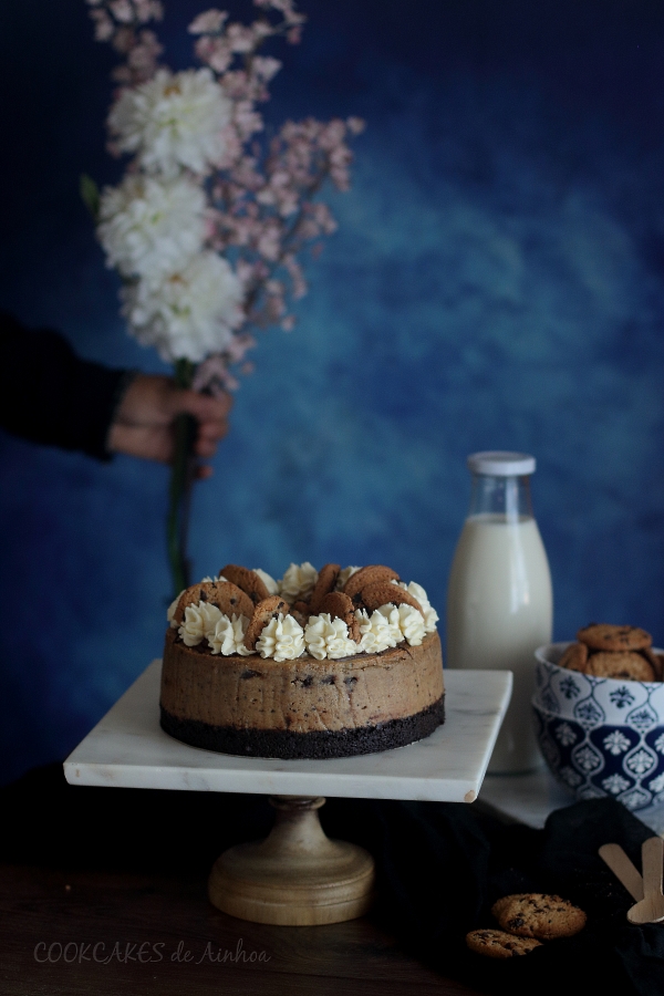Cheesecake de Chips Ahoy. Cookcakes de Ainhoa