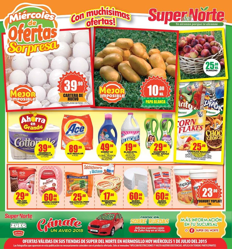 Super del Norte Miércoles de Ofertas Super del Norte Miércoles de Ofertas