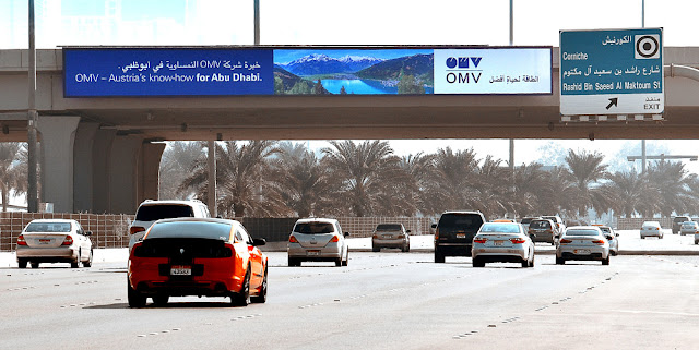Image Attribute: The file photo of OMV implementing international advertising measures in Abu Dhabi / Archive Number: MEDIA081143 / © OMV Aktiengesellschaft