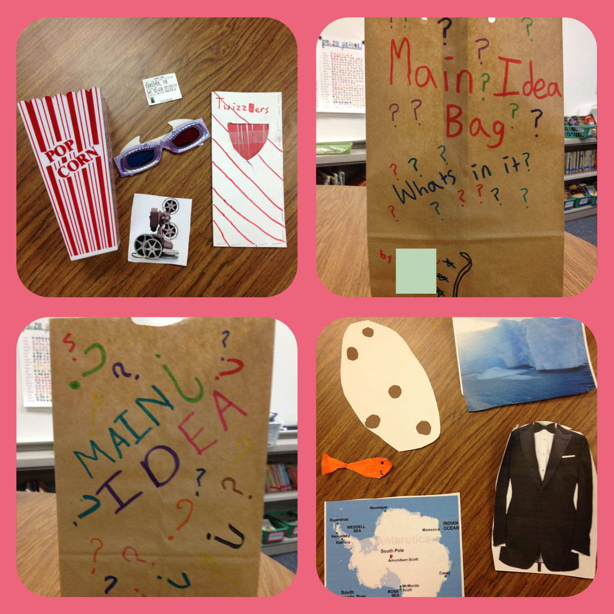 Main Idea And Supporting Details Surviving The End Of Year I Day 4 Tomorrow Each Group Will Practice By Presenting Their Bag To The Class We Hopefully Be Able Determine Main Idea For Yea