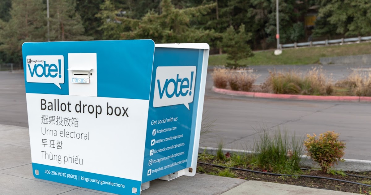 Shoreline Area News Prepaid postage and ballot drop boxes are popular