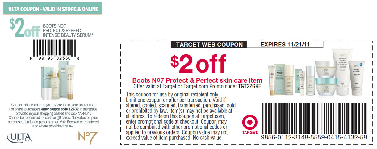 The Thrifty Deafies Coupon BOOTS 7 PROTECT PERFECT INTENSE BEAUTY  The Thrifty Deafies Coupon BOOTS 7 PROTECT PERFECT INTENSE BEAUTY