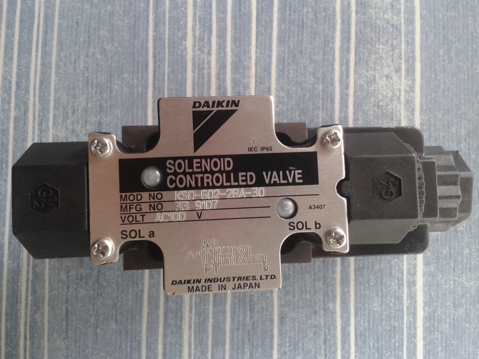 Daikin KSOG022BA30EN KSO Series Solenoid Operated Valve Rajkot