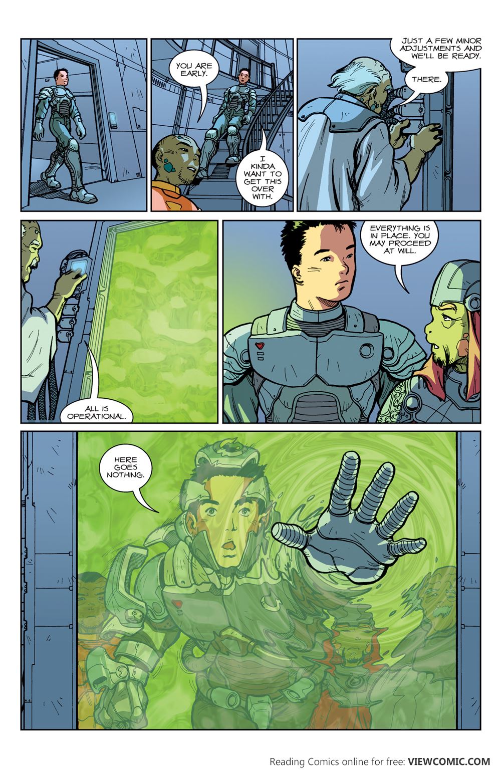 Tech Jacket 003 2003 Read Tech Jacket 003 2003 comic online in high