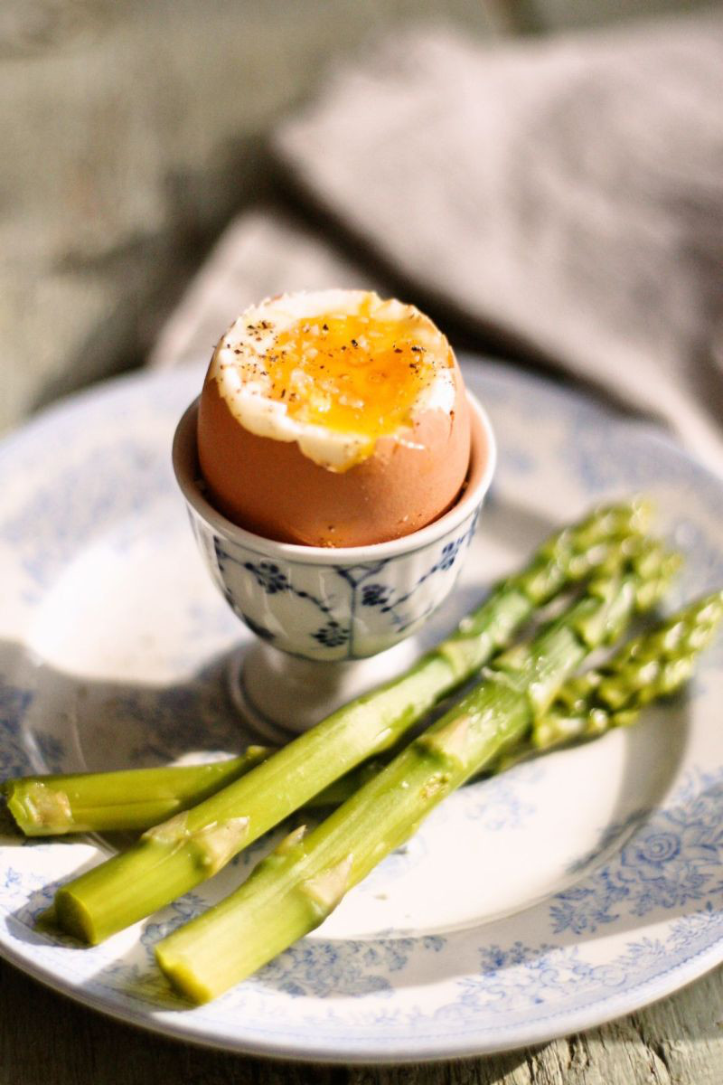 Perfectly imperfect Soft Boiled Eggs with Truffle Oil