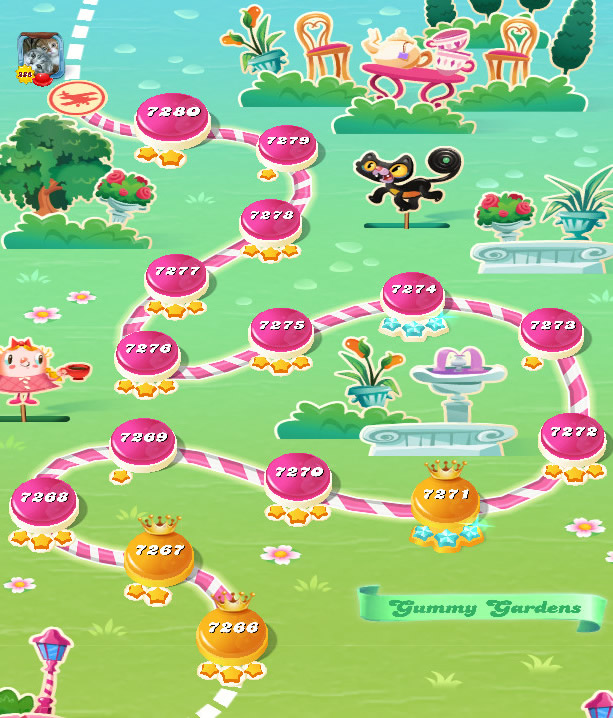 Candy Crush Saga level 7266-7280 Candy Crush Saga level 7266-7280