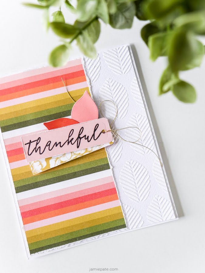 The Stamp Market Fall Card Making Tutorial by Jamie Pate