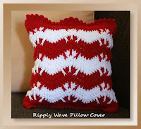 http://www.crochetmemories.com/blog/ripply-wave-pillow-cover-holiday-stashdown-cal-2016/