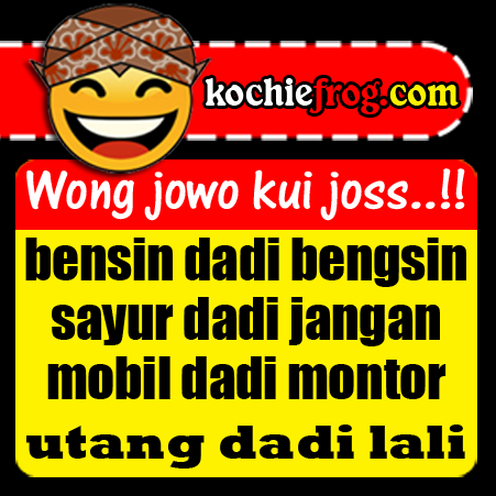 Gambar Kata2 Lucu Bahasa Jawa Pantun Jawa Kochie Frog