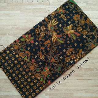 Kain Batik Tulis Sogan Jokowi Kain Batik Tulis Sogan Jokowi
