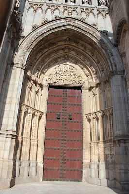 Detalles de la puerta de la Torre. Catedral de Toledo