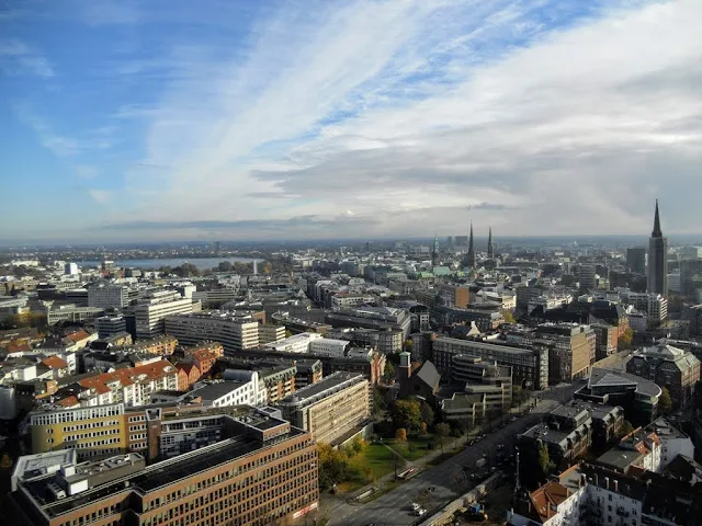 Cool things to do in Hamburg Germany: Climb the spire of St. Michel's church for views of Hamburg