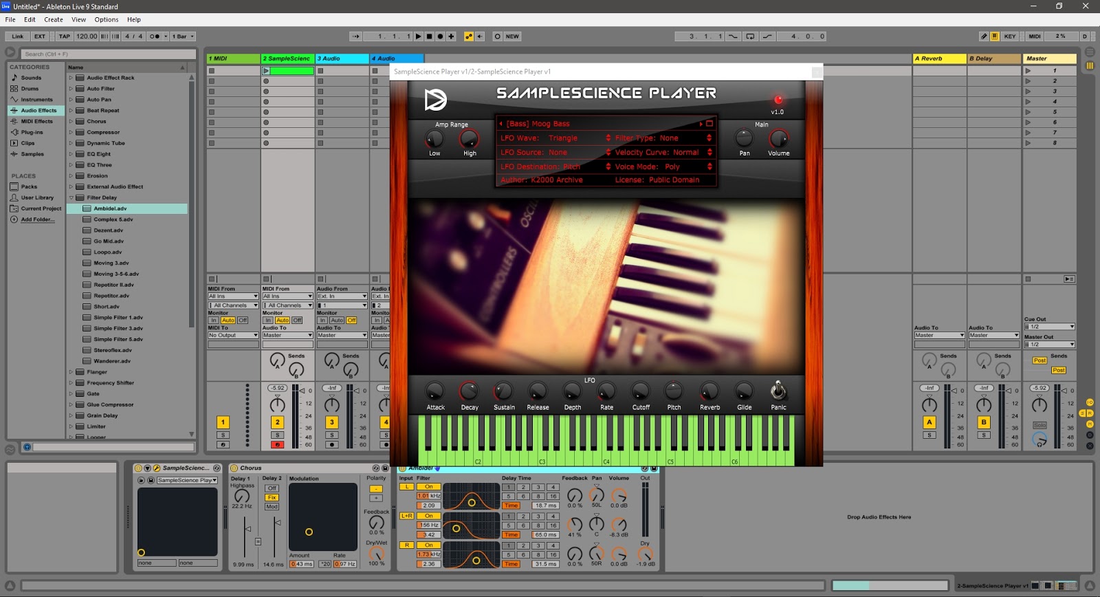 samplescience player