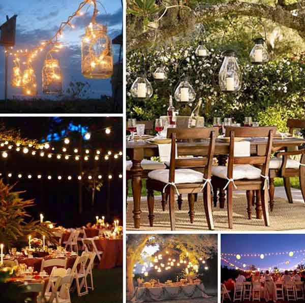 Rustic Wedding Rehearsal Dinner Decorations