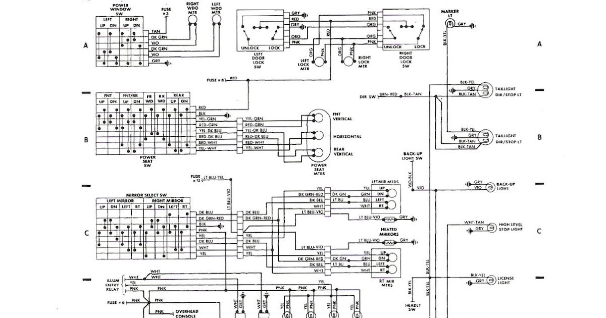 1987 Dodge Daytona Wiring Diagram