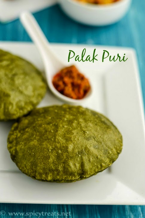 Palak Poori Recipe