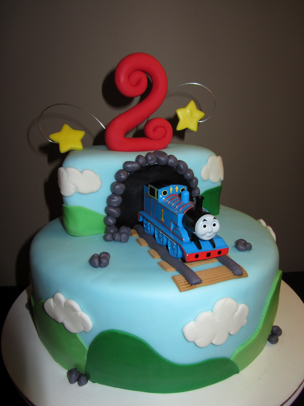 The Sweet Life!: Thomas The Train 2nd Birthday Cake