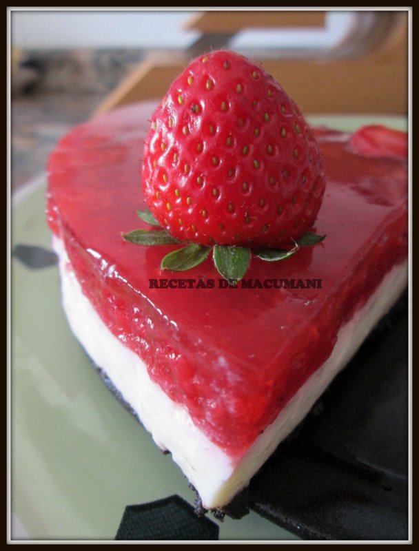 Tarta de panna cotta