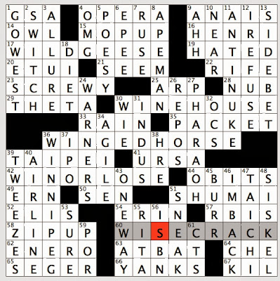 Rex Parker Does the NYT Crossword Puzzle: SATURDAY, Nov. 17, 2007 - Brad  Wilber