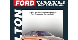 Free 2004 Ford taurus Repair Manual PDF | Car Owners Manual Pdf