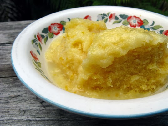 microwave lemon sponge