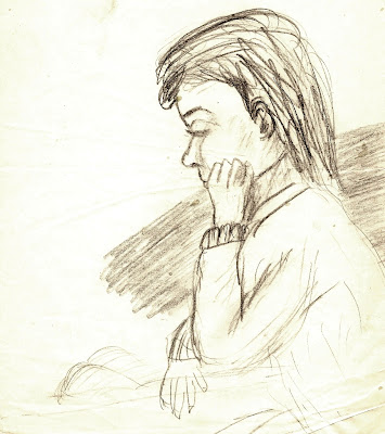 Nazmi Yılmaz, 21 x 29 cm, kağıt üzerine karakalem