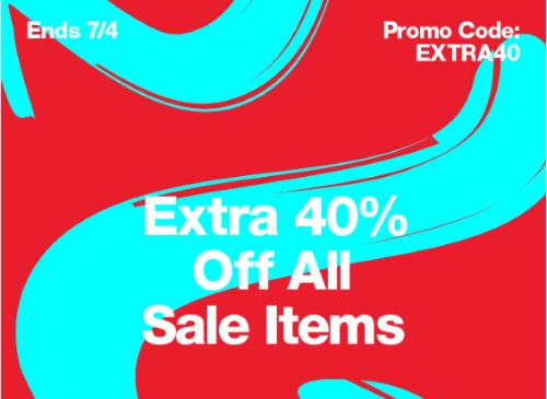 American Apparel Extra 40% Off Sale Items Promo Code