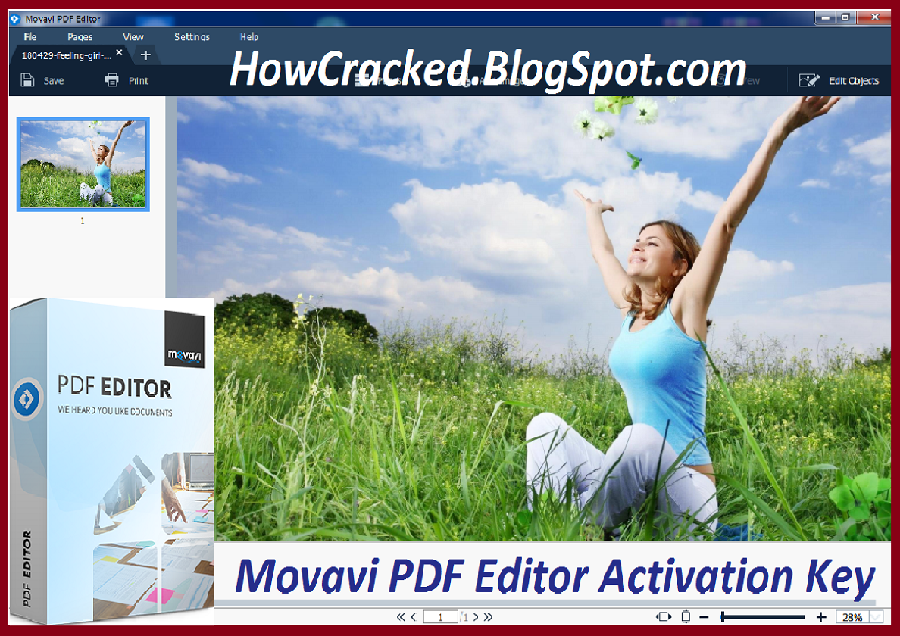 Movavi PDF Editor 1.7 Activation Key Full Crack HowCracked.BlogSpot