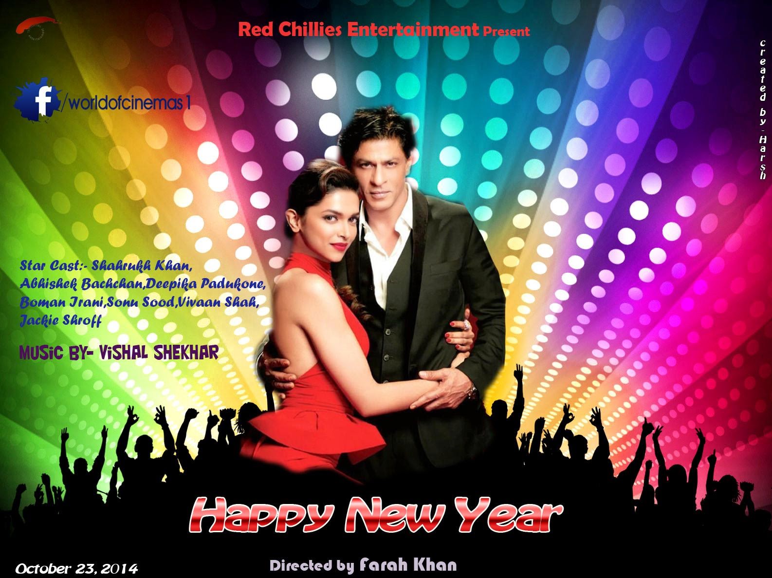 Happy New Year 2014Songs Mp3 128Kbps.Download Full Movie Song