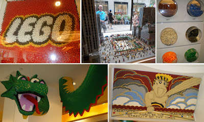 Tienda de Lego Curiosidades en la tienda de Lego en Nueva York