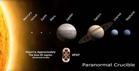 The%2Bobject%2Bis%2Bbelieved%2Bto%2Bbe%2Bthe%2Bsize%2Bof%2BJupiter OVNI de tamaño Júpiter aparece al lado del Sol