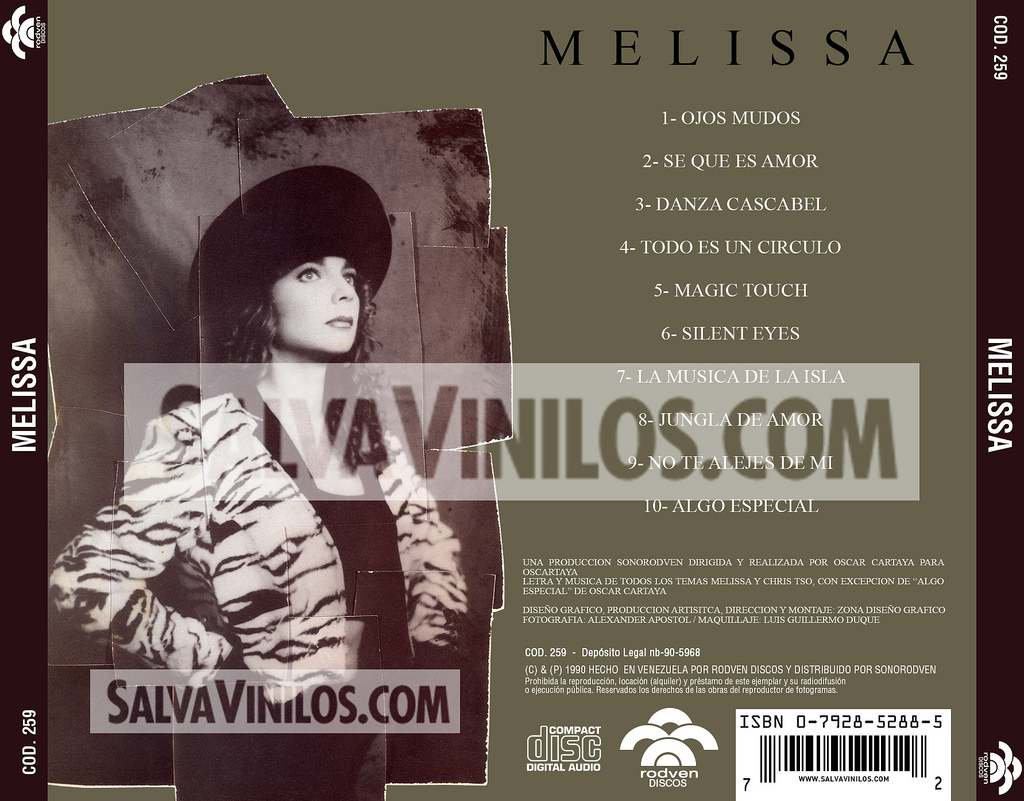 Anocheció a la mitad del día Melissa (1990) Melissa