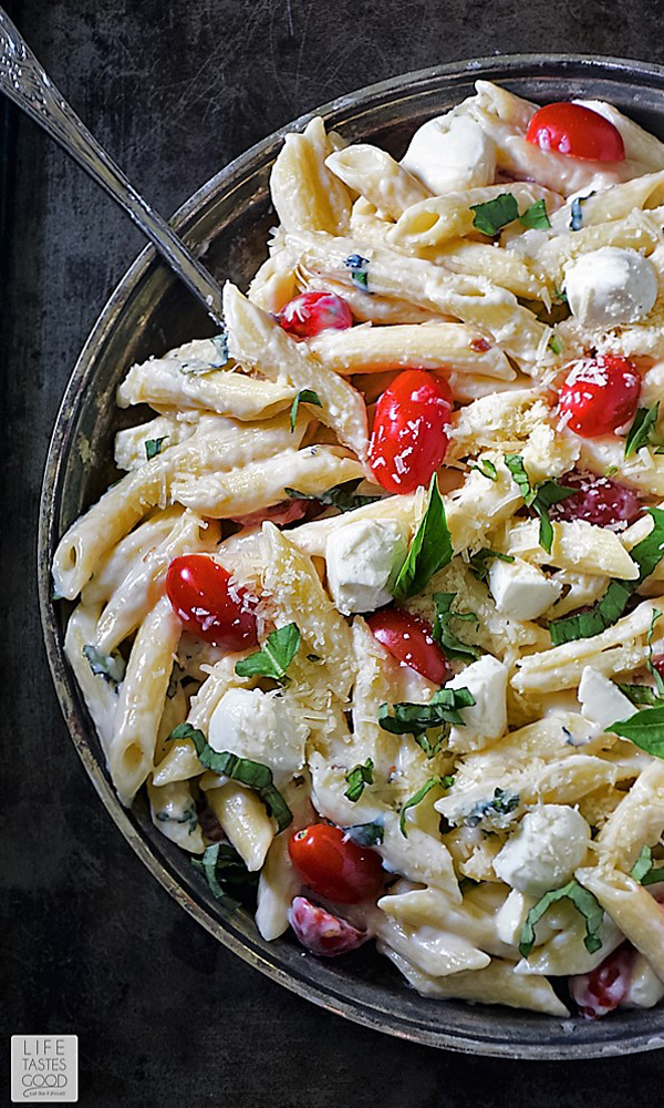 Margherita Penne Pasta Life Tastes Good