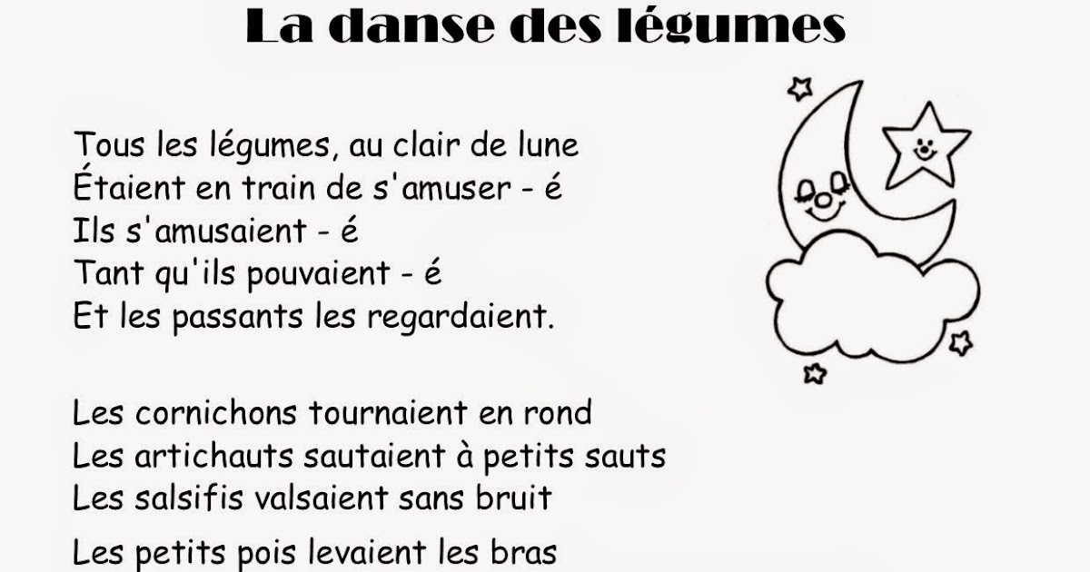 Comptine #30 La danse des légumes