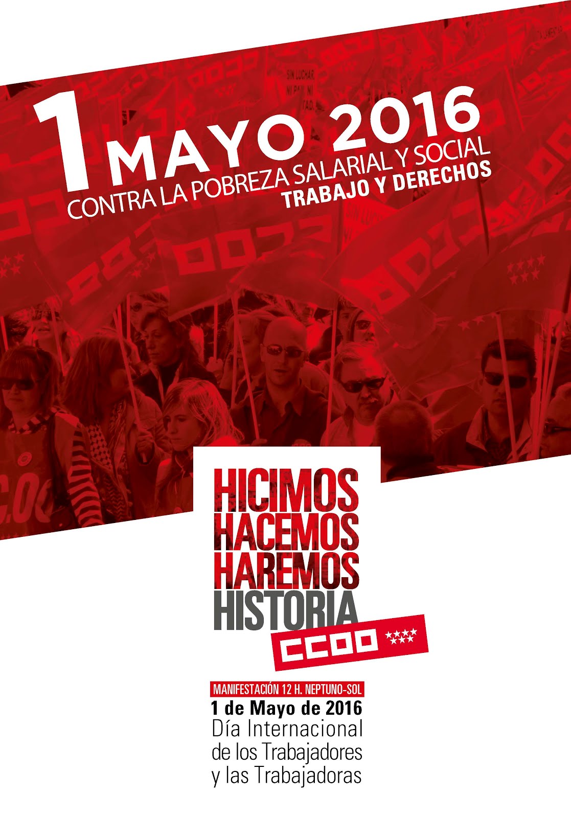 1 Mayo manifestación