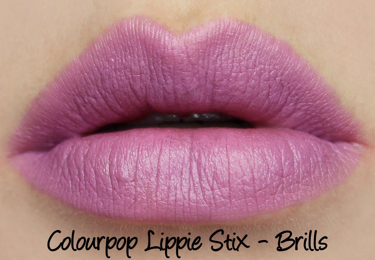 ColourPop Lippie Stix - Brills Swatches & Review