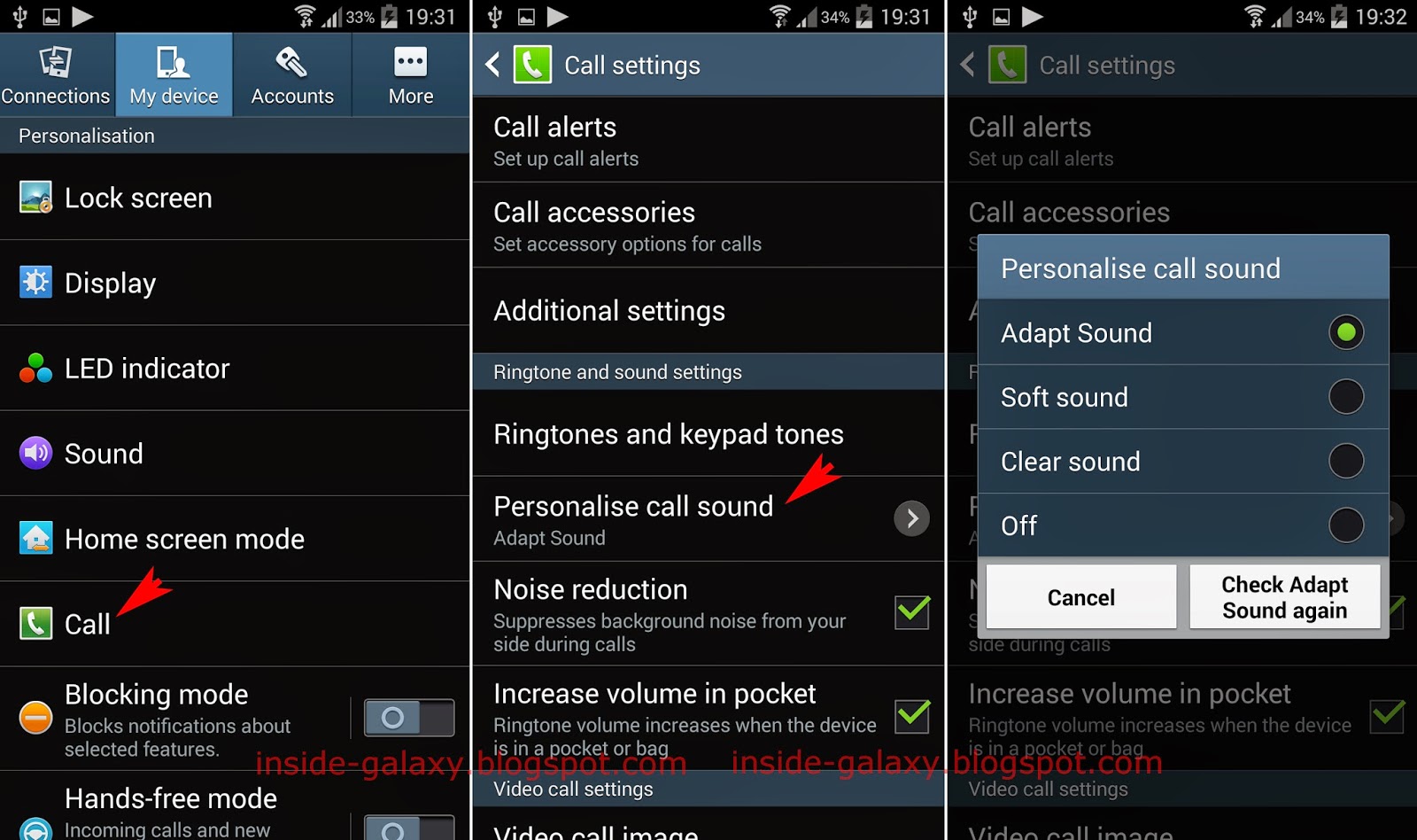 Inside Galaxy Samsung Galaxy S4 How to Personalise Call Sound
