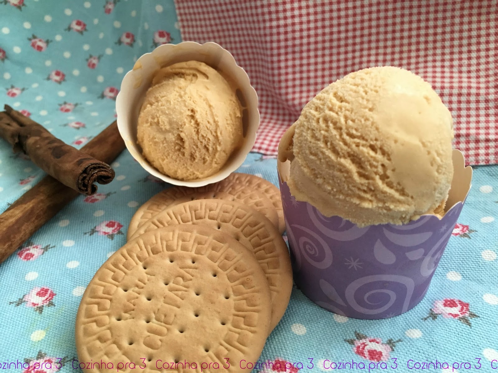 Cozinha pra 3 Gelado de Bolacha Maria