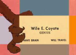 Coyote's business card