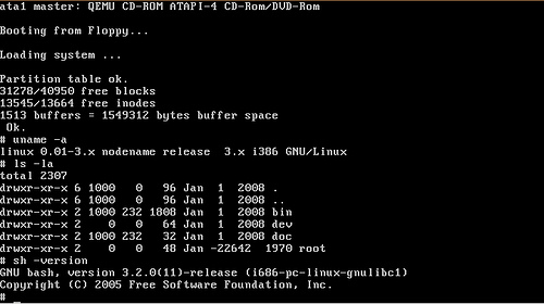 Bash 0 1