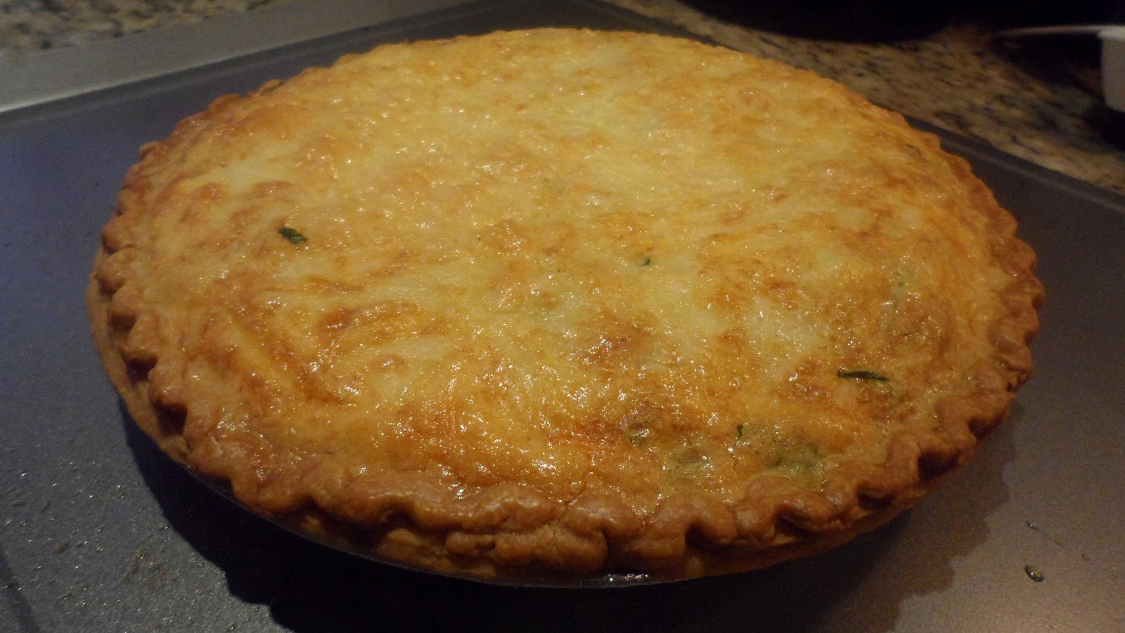 Spinach And Bacon Quiche