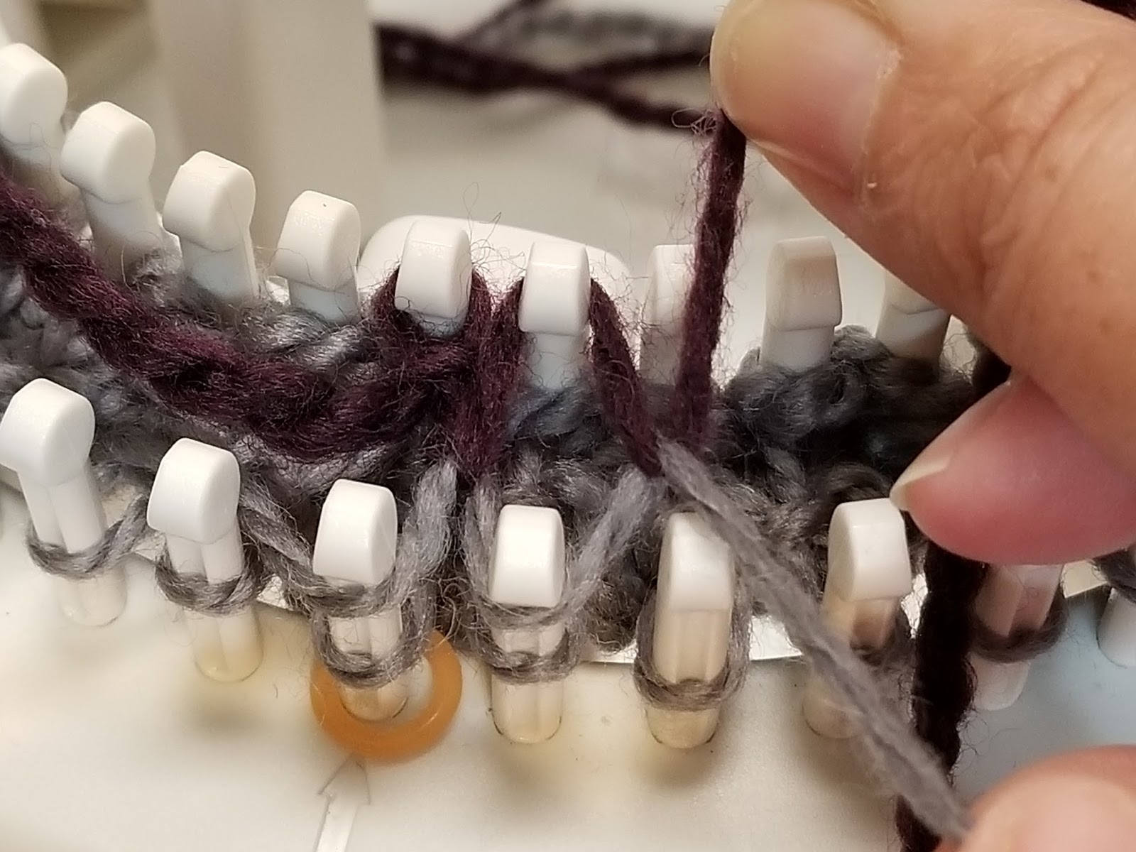 String Theory Fiber Works Introducing the Rotating Double Knit Loom by