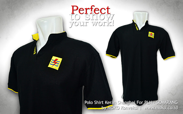 Polo Shirt PLN By Moko Konveksi Semarang