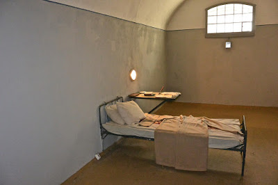Saint Pétersbourg : Le bastion Troubeskoï, prison de la forteresse Pierre et Paul cellule