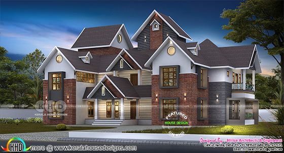French model colonial home design