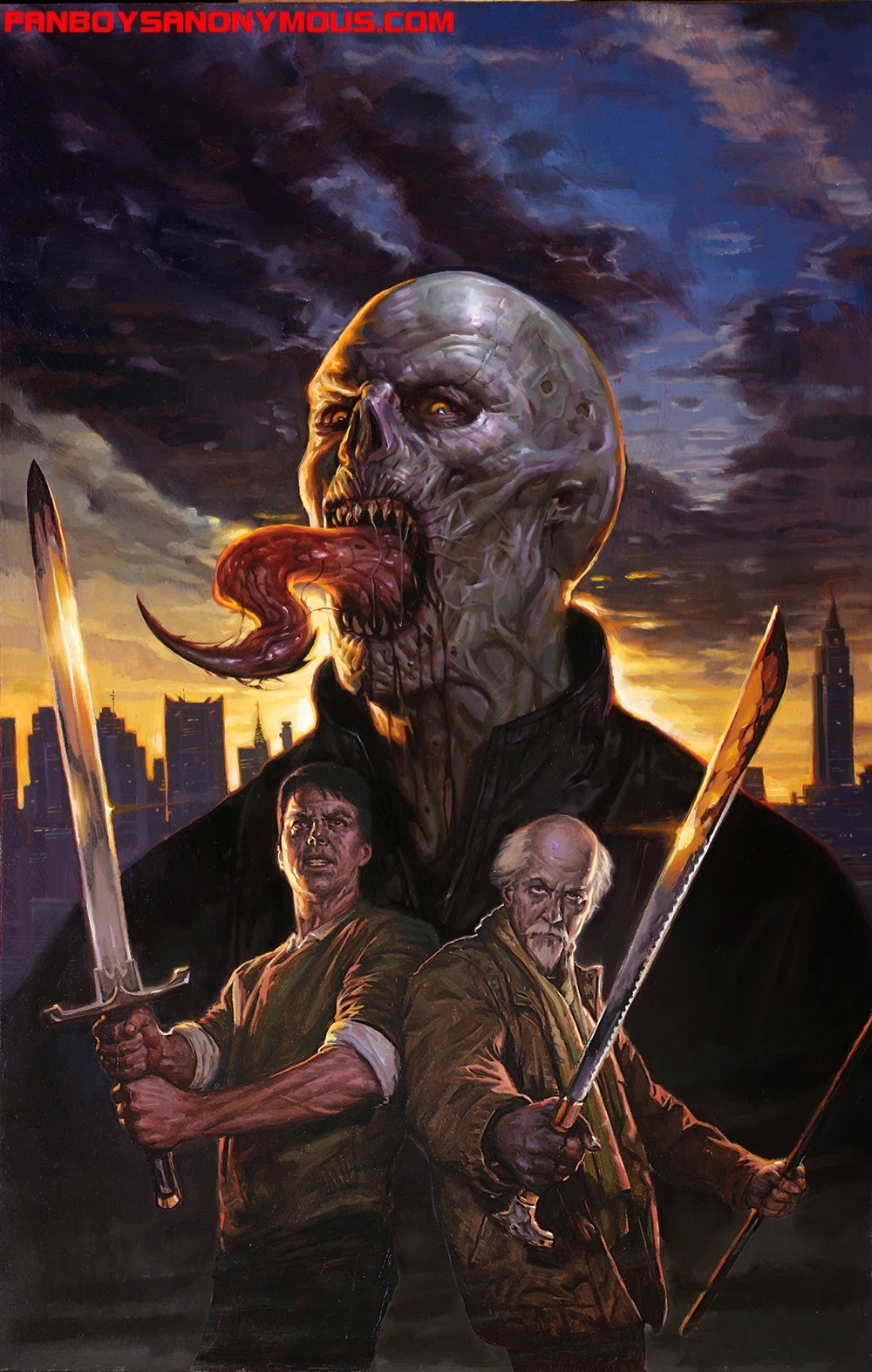 Guillermo Del Toro comic series amazing Mike Huddleston vampire art