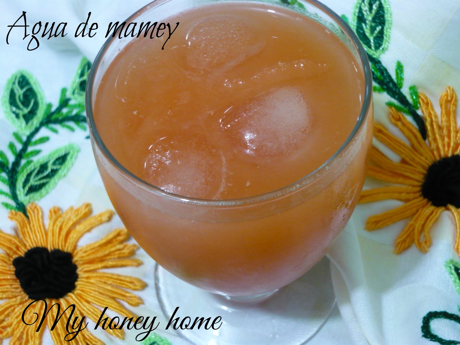 AGUA DE MAMEY Honey home