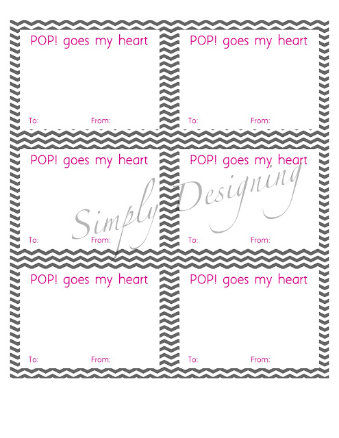 pop goes my heart generic 01a | POP! Goes My Heart Valentine {Free Printable} | 8 |