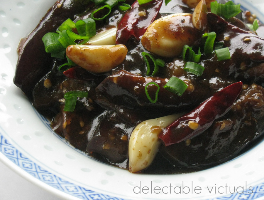 Delectable Victuals Eggplant in Garlic Sauce