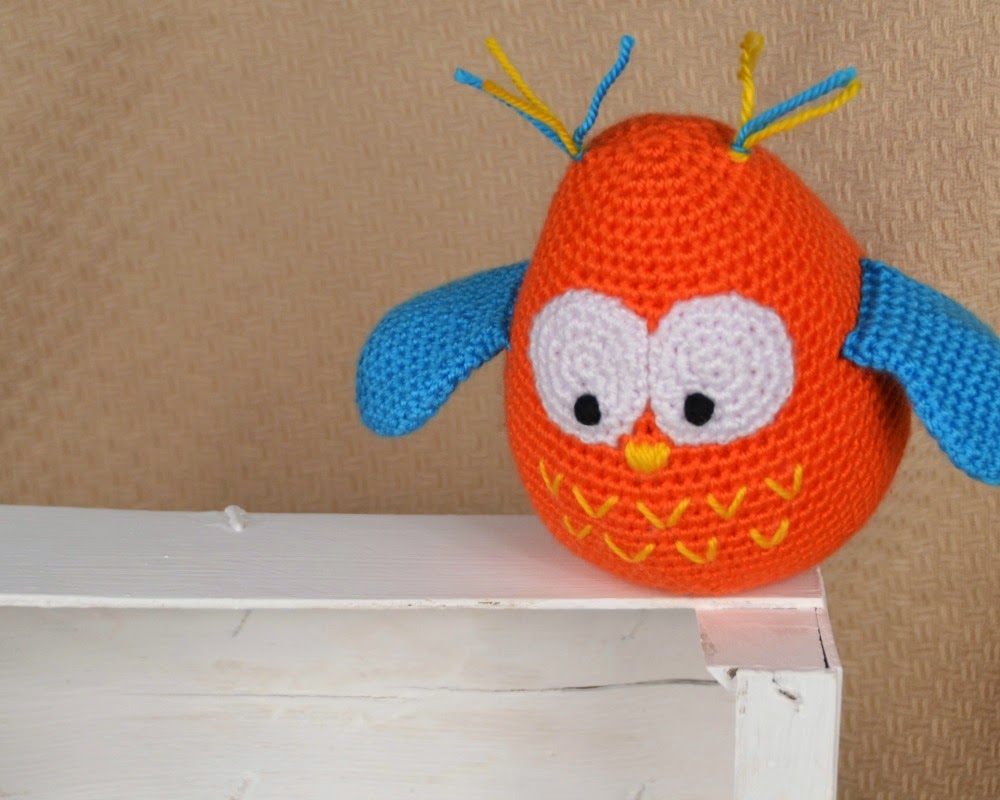 it took two Large amigurumi owl